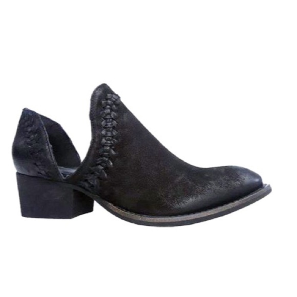 {Rebels} Black Cathy Leather Bootie